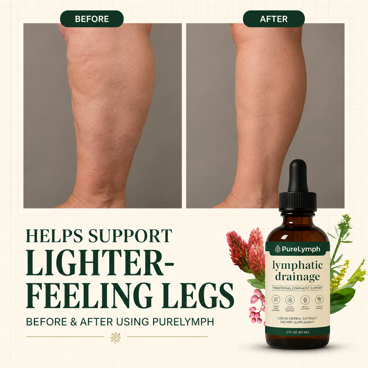 Pure Lymph-Lymphatic Drainage Drops