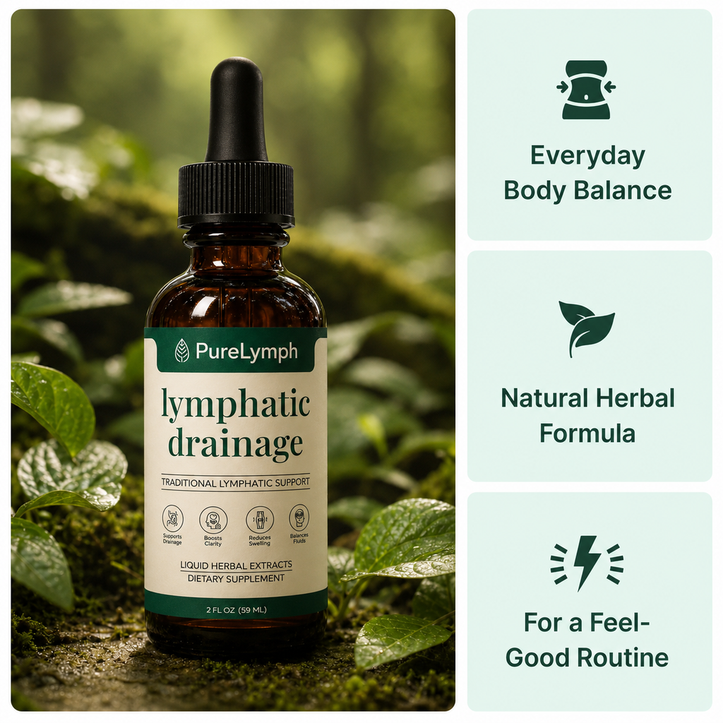 Pure Lymph-Lymphatic Drainage Drops