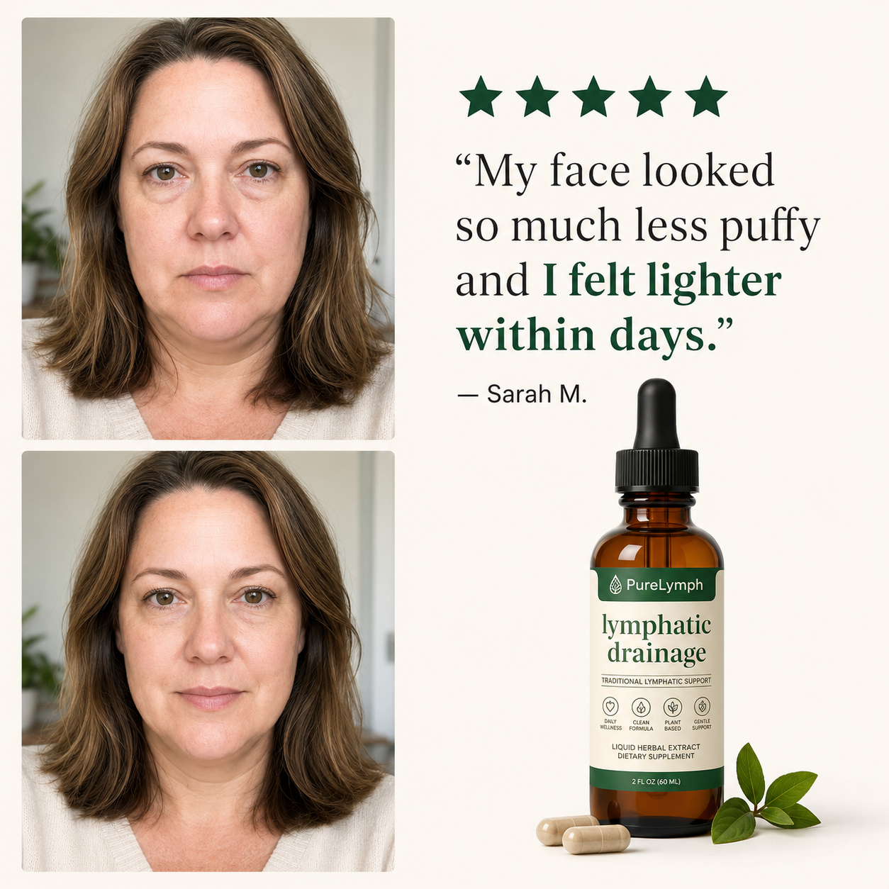 Pure Lymph-Lymphatic Drainage Drops